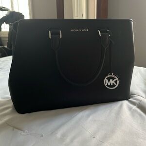 Black Michael Kors leather purse new without tags
